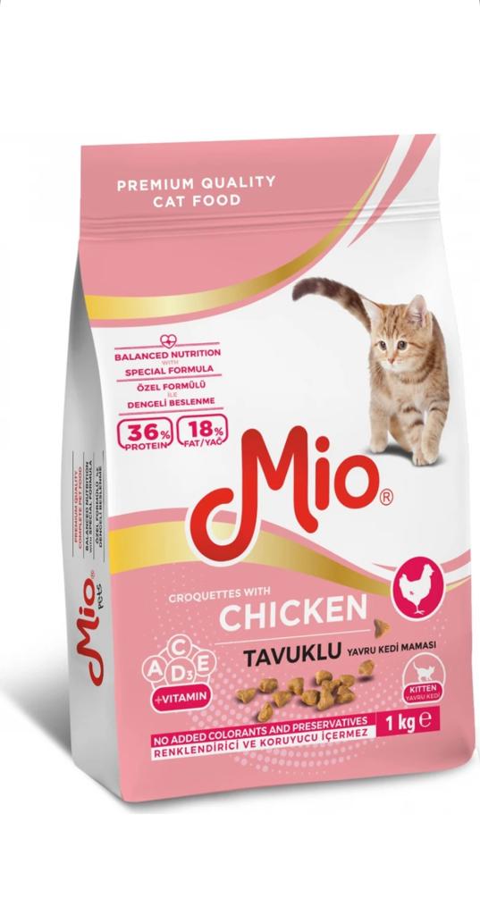 Mio 1 kg Tavuklu Yavru Kedi Maması 1 Adet