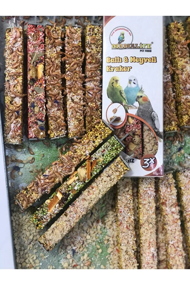 3 lü 3 Kutu Ballı Kraker – Gerçek Meyveli Ultra Lüks