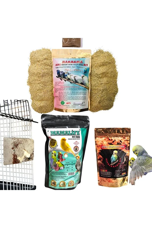 Üretim ve Gelişim Seti 1 kg gelişim 1 kg Full+Full 1 Prof blok 100 gr Kızıştırıcı Toz