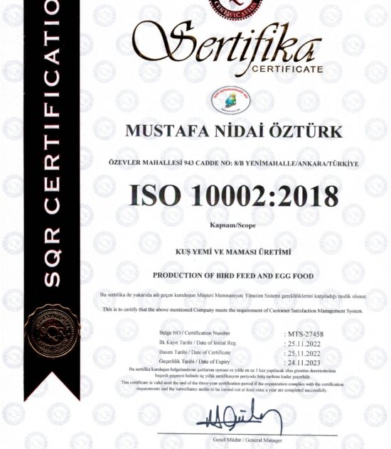 ISO10002:2018
