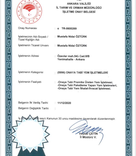 İL TARIM VE ORMAN MÜDÜRLÜĞÜ